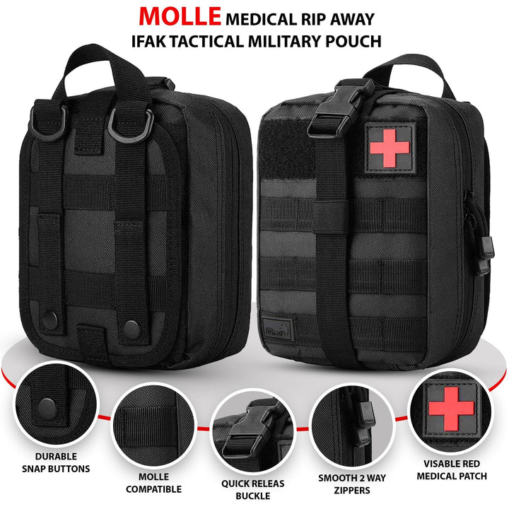 SurviPack 156-delige Survivor Kit - EHBO voor Kamperen & Reizen