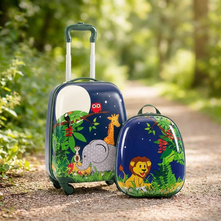 TinyTrek kinderrugzak & trolley set voor reizen, school en avontuur. Ideale bijpassende bagage voor kinderen.