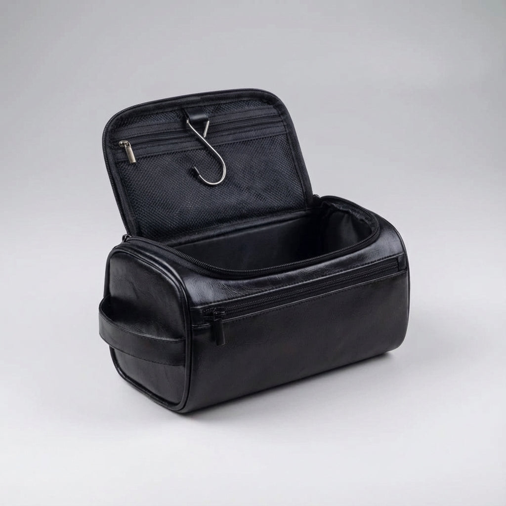 Compacte Toilevo reistoilettas past perfect in koffer; efficiënte bagage organisatie voor elke trip.