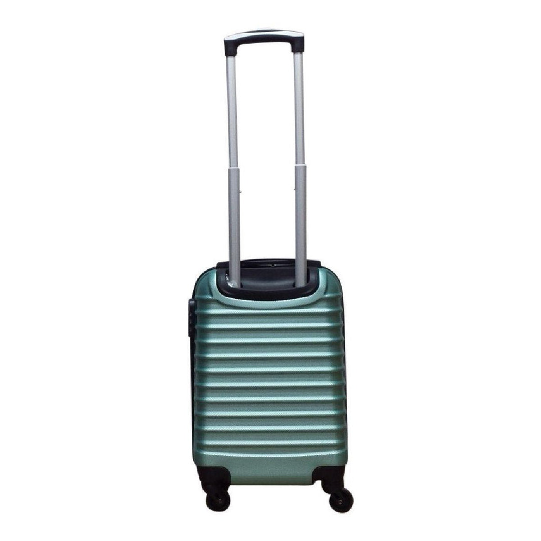 Praktische 2-delige ABS bagage kofferset, harde schaal beschermt je spullen tijdens reizen.