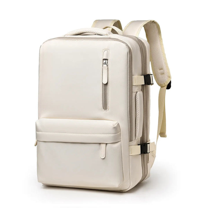 TrailSafe Pro unisex reisrugzak, ruim & veilig, perfect voor elk avontuur. Duurzame backpack voor organiseren.