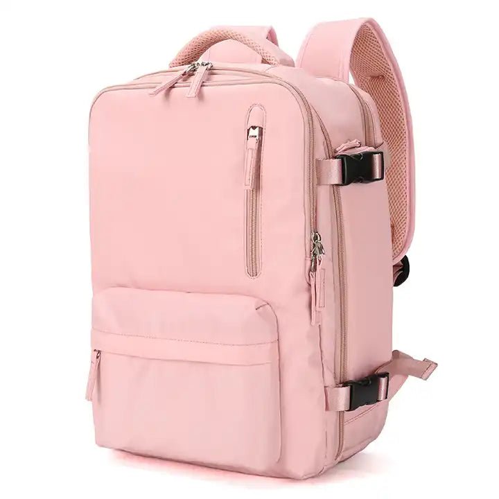 Speciaal gevoerd laptopvak in de TrailSafe Pro backpack, veilig & makkelijk toegankelijk voor je tech.