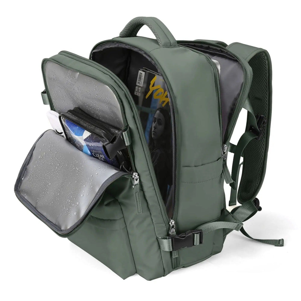Veelzijdige outdoor rugzak met anti-diefstal, comfortabel om te dragen. Ideaal voor reizen & wandelen.