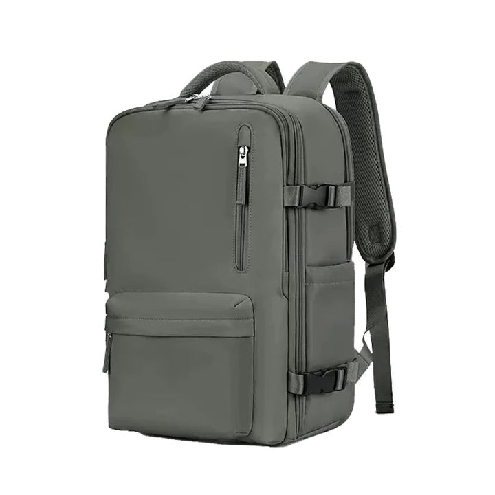Interieur ruime rugzak, georganiseerd met laptopvak & mesh pockets. Veilig opbergen van je essentials.