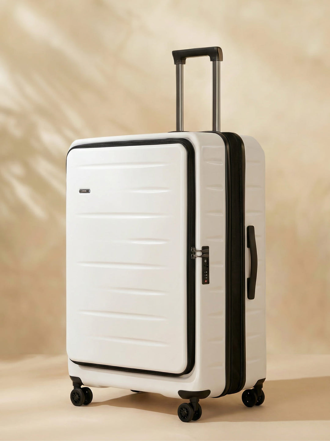 Uitbreidbare handbagage koffer met harde schaal, voorklep & TSA-slot. Ideaal voor reizigers.