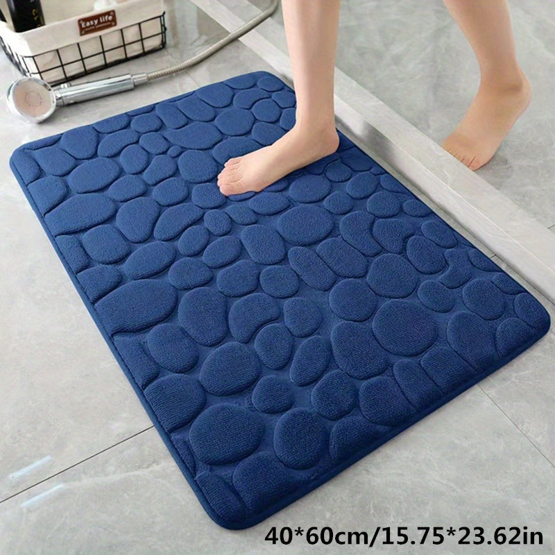 Close-up van de antislip onderkant van de badmat, rubberen grip voor maximale veiligheid.