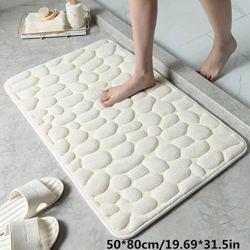 Een serie badmatten in verschillende aardetinten, allen antislip en super absorberend.
