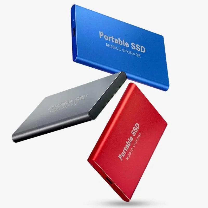 Ultrasnelle draagbare externe SSD voor snelle data overdracht; compact en betrouwbaar voor onderweg.