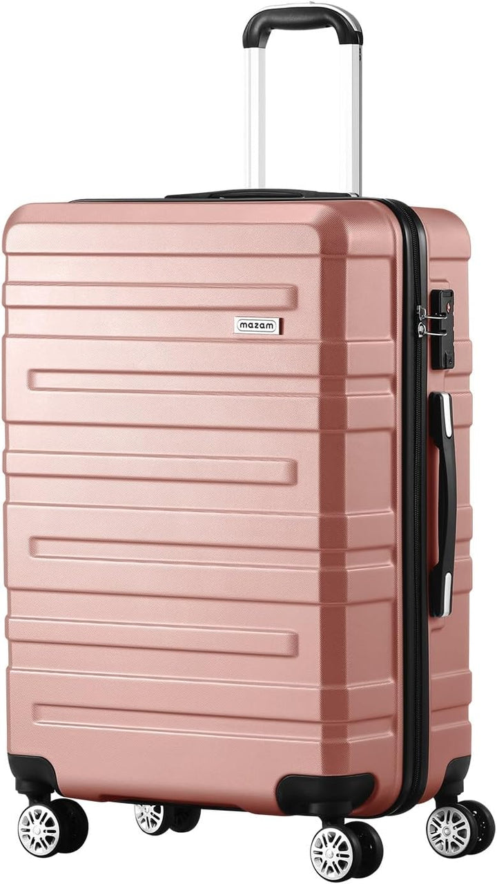 Hard-shell reisbagage set met 3 stuks, ontworpen voor maximaal gemak en veiligheid.