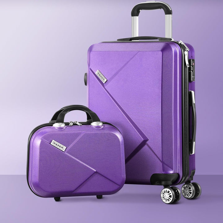 Unisex kofferset voor alle reizen: 3 hard-shell spinner koffers met georganiseerd interieur.