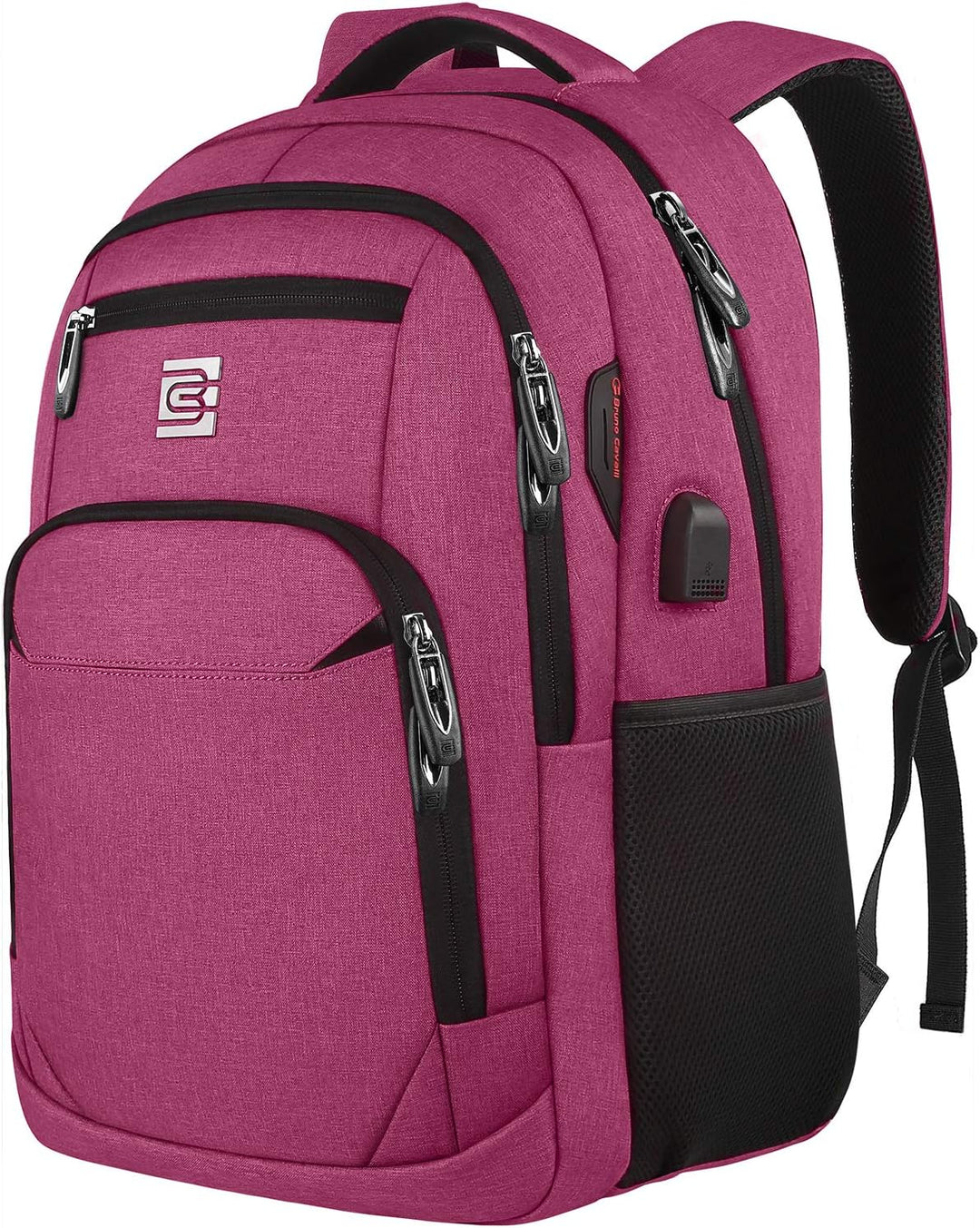 Zakelijke unisex laptoprugzak met slimme anti-diefstal en USB connectiviteit.