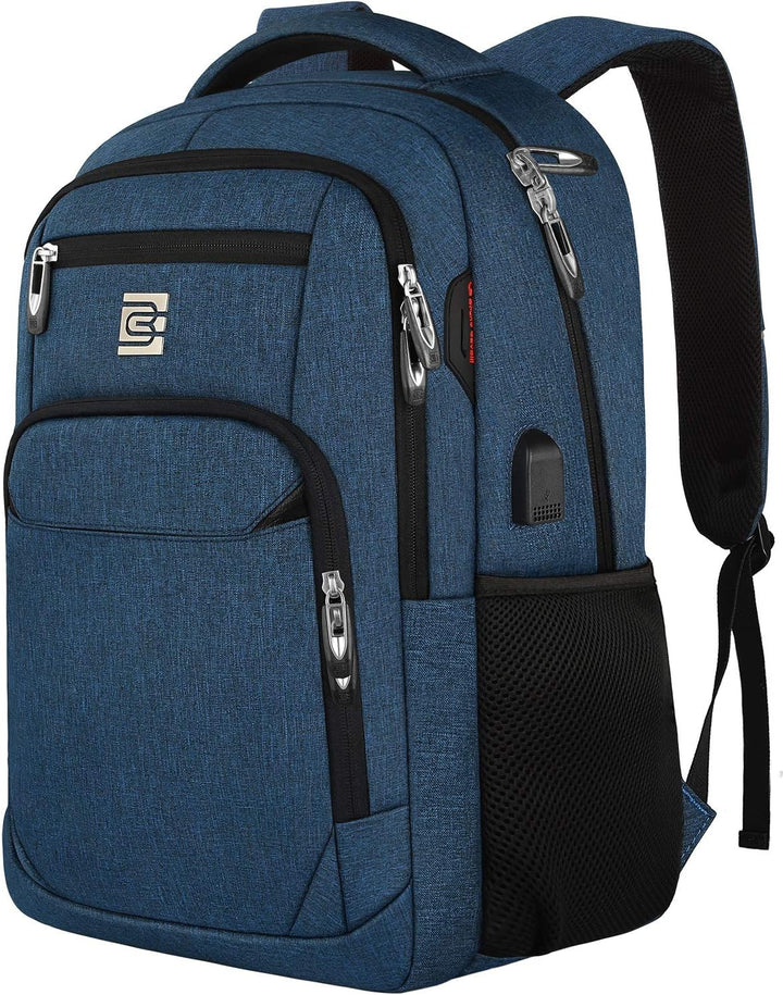 Moderne laptoprugzak met anti-diefstal design, perfect voor werk en school.