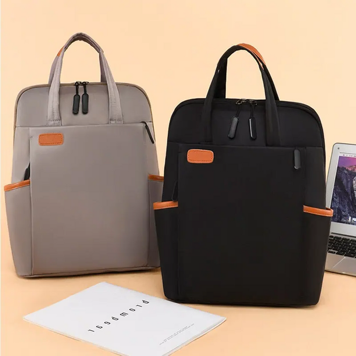 Unisex Nova anti-diefstal rugzak met verborgen ritsen, strak design, veilig en waterbestendig voor al je essentials.