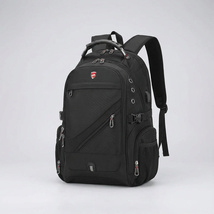 Ergonomische VoyageVault antidiefstal rugzak, comfortabel voor lange reizen, bagage en outdoor activiteiten.