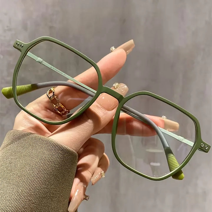Zwarte unisex blauwlichtbril met full rim montuur. Essentiële oogbescherming voor elk beeldscherm.