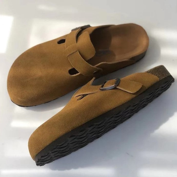 Unisex Boston sandalen, comfortabele instappers voor heren en dames. Ideaal als modieuze zomerschoenen.