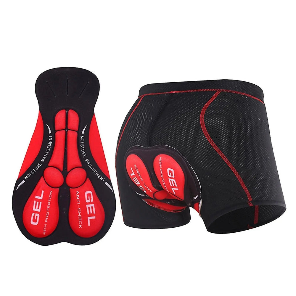 Ademende unisex fietsonderbroek met gelkussen, voorkomt zadelpijn bij lange ritten. Essentiële fietskleding.