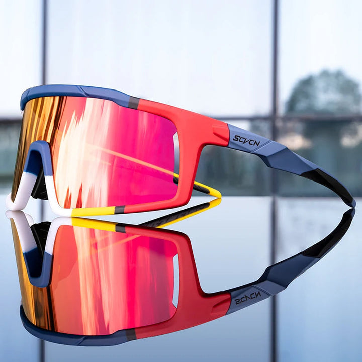 Gepolariseerde unisex zonnebril biedt optimale UV-bescherming. Comfortabel door lichtgewicht design en Gripsure pasvorm voor sport.