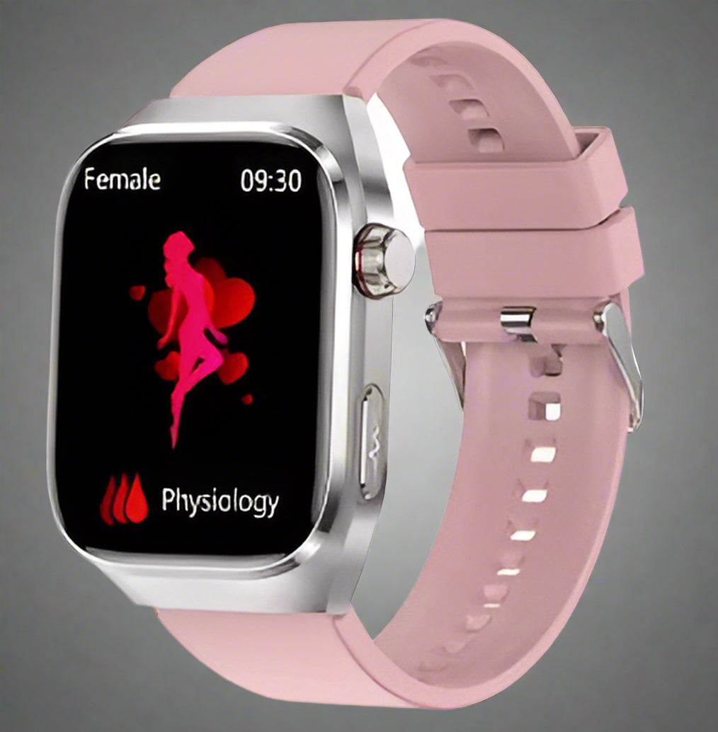 Duurzaam unisex fitness smartwatch met draadloos opladen en gedetailleerde gezondheidsinzichten.