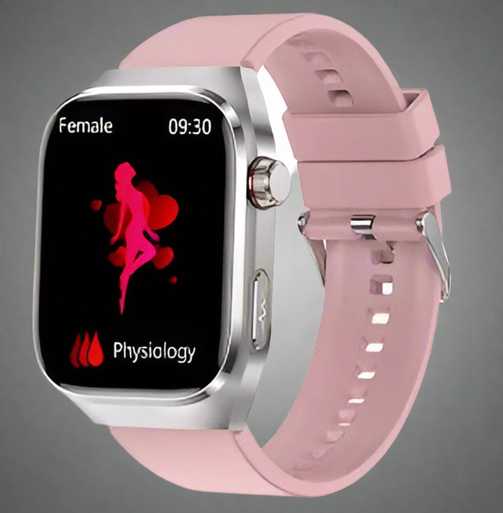 Duurzaam unisex fitness smartwatch met draadloos opladen en gedetailleerde gezondheidsinzichten.