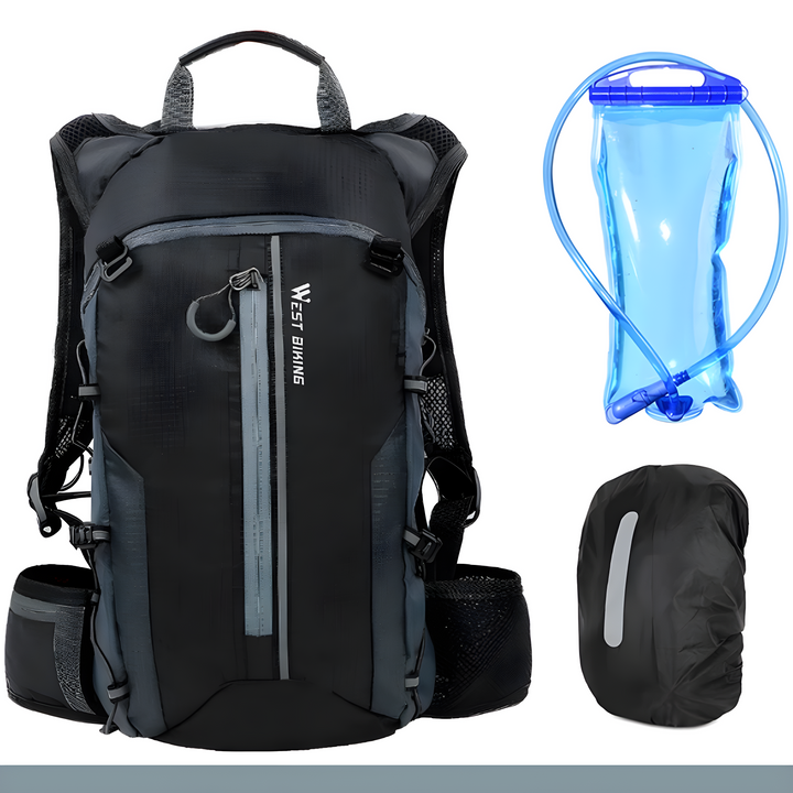 Unisex HydroRide hydratatierugzak 10L met geïntegreerd drinksysteem, lichtgewicht en waterdicht.