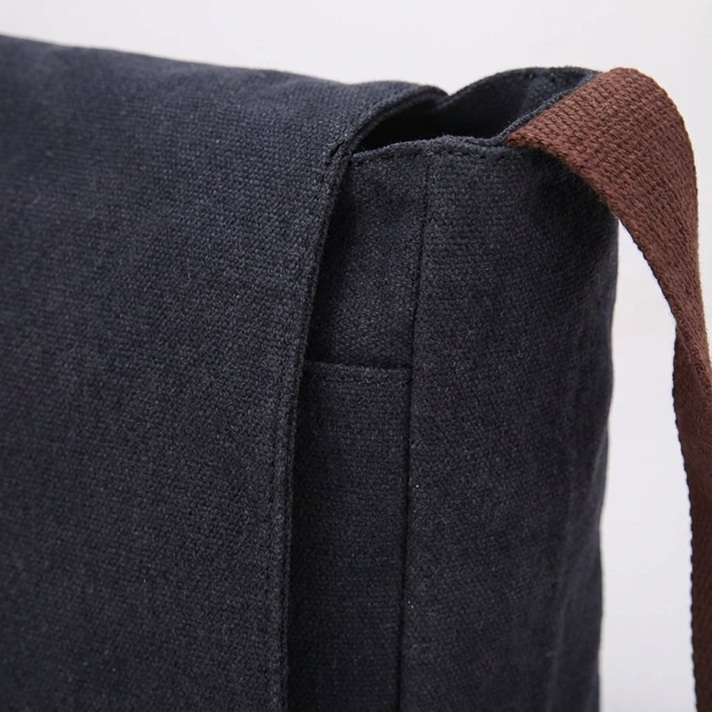 Stijlvolle klassieke EverTote canvas schoudertas, geschikt als reistas, werktas of dagelijkse messenger bag.