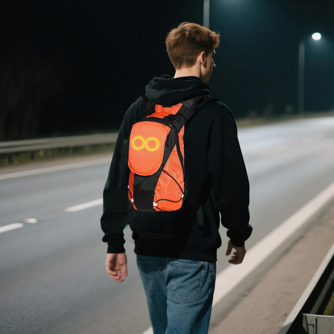 Coole LED tas, perfect accessoire voor festivals en avondevenementen; verhoogt uw zichtbaarheid.