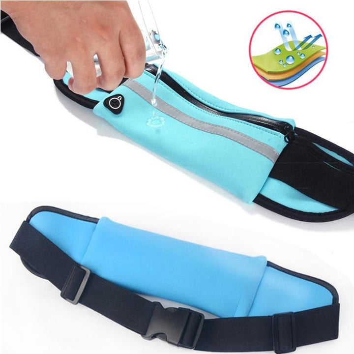 Waterdichte telefoontas heuptas, lichtgewicht en verstelbaar. Ideaal voor hardlopen, fitness en outdoor.