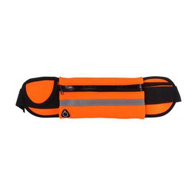 Verstelbare lichtgewicht sport heuptas, waterdicht voor comfortabel hardlopen en fitness. Unisex accessoire.