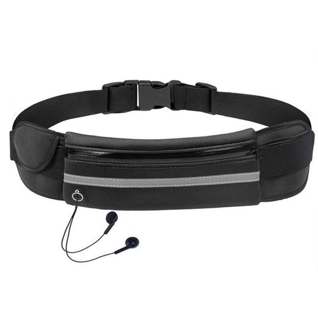 Unisex waterdichte outdoor heuptas voor hardlopen, wandelen en reizen. Lichtgewicht en verstelbaar.