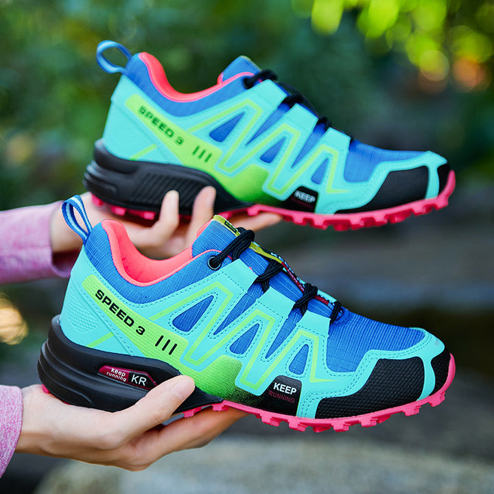Antislip waterdichte wandelschoenen voor dames, lichtgewicht en ondersteunend, voor elk avontuur.