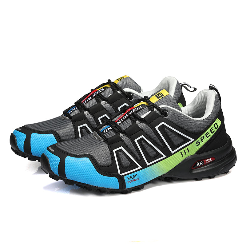Lichtgewicht waterdichte wandelschoenen, unisex model, voor comfortabele lange afstandswandelingen.