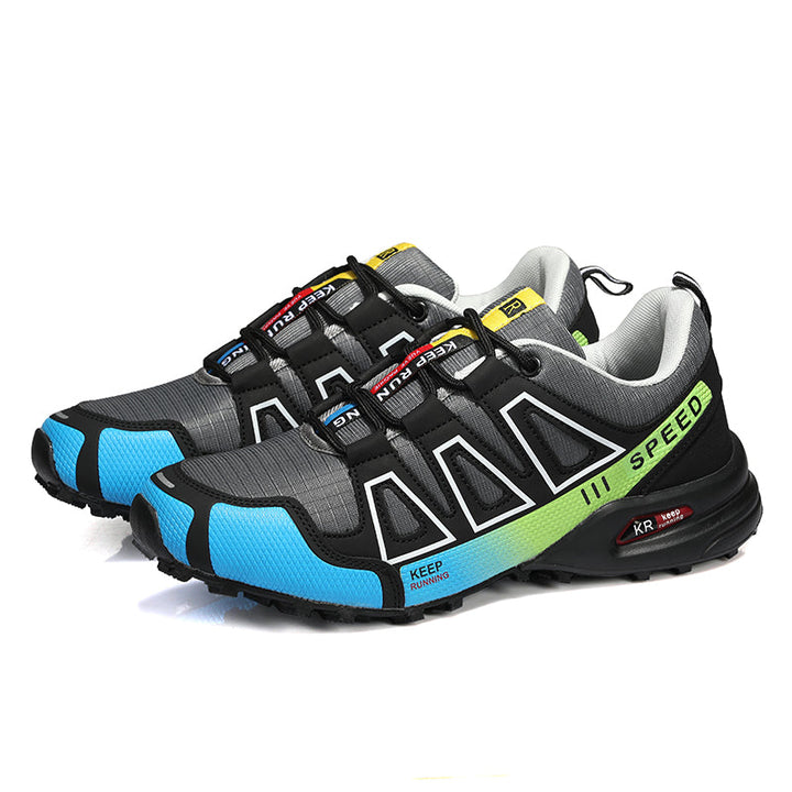 Lichtgewicht waterdichte wandelschoenen, unisex model, voor comfortabele lange afstandswandelingen.