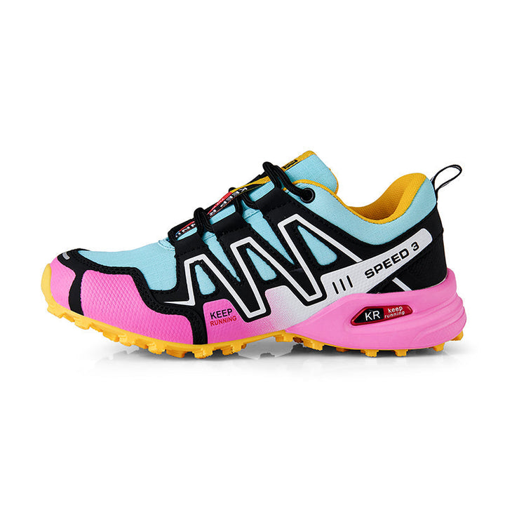 Waterdichte outdoor schoenen voor heren en dames, comfortabel en lichtgewicht, voor lange wandeltochten.