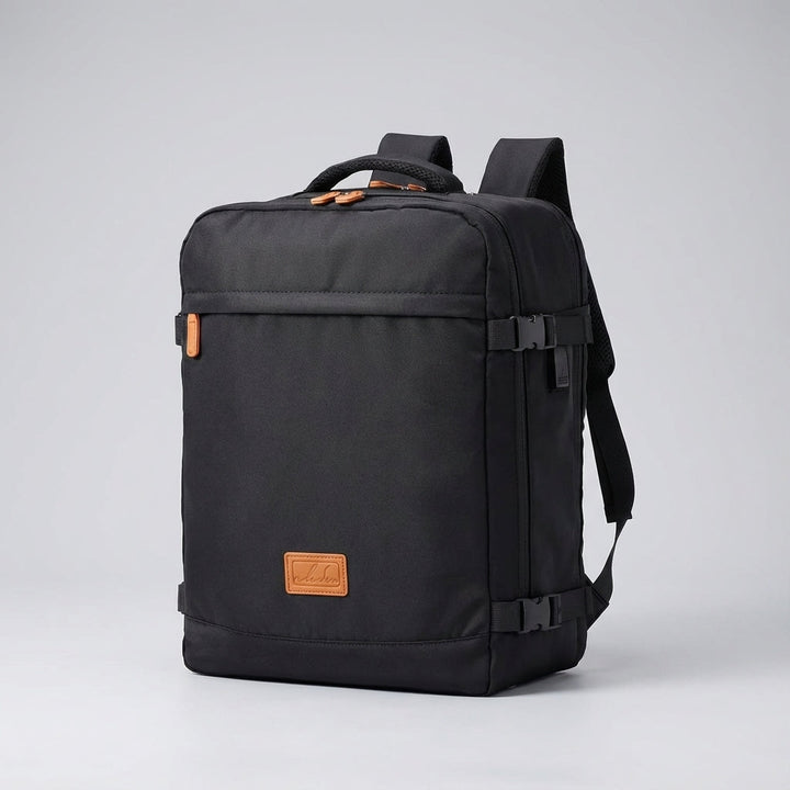 Compacte reisrugzak met beveiligd laptopvak, perfect voor werk en reizen. Duurzame LiteHaul unisex rugzak.