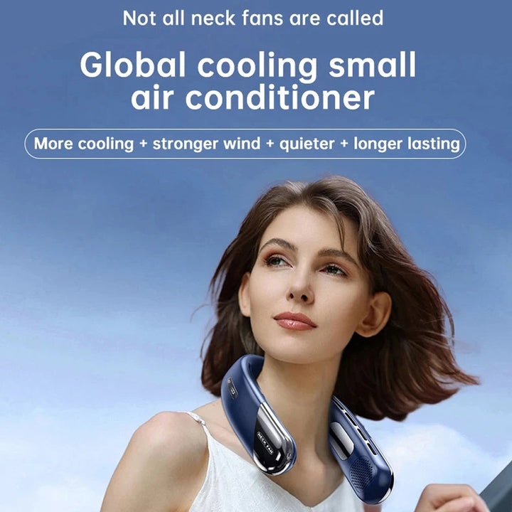Unisex airconditioner voor de nek; uw partner tegen de hitte. Draagbaar en effectief.
