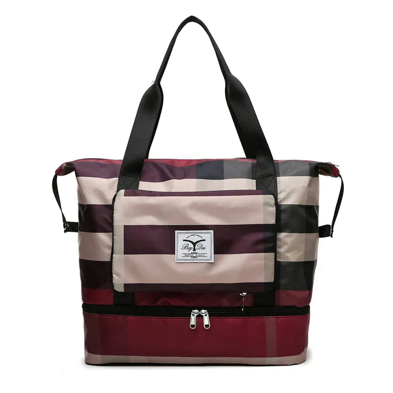 Oxford stof FlexiCarry reistas, opvouwbaar, waterdicht, perfect als extra tas.