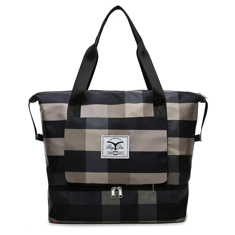 Handige FlexiCarry opvouwbare tas, unisex, lichtgewicht, voor elke bestemming.