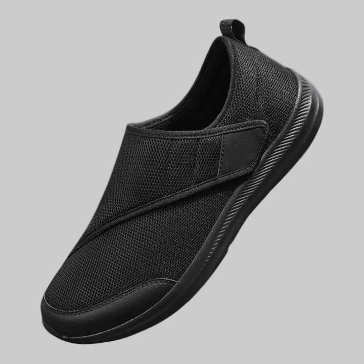 Orthopedische unisex schoenen voor diabetes met klittenband. Bieden ondersteuning en zijn ademend.
