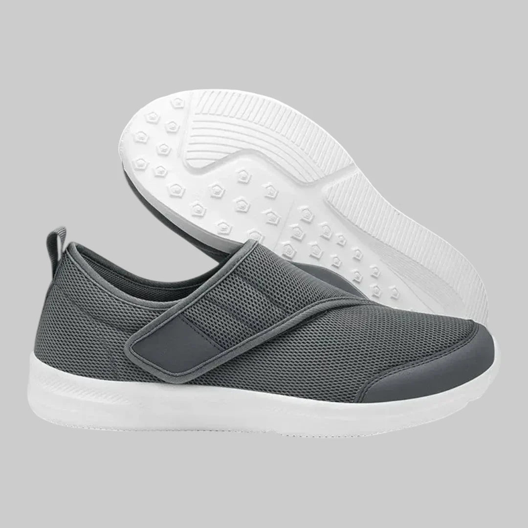 Lichtgewicht unisex klittenbandschoenen, orthopedisch. Voor diabetespatiënten, ademend en comfortabel.