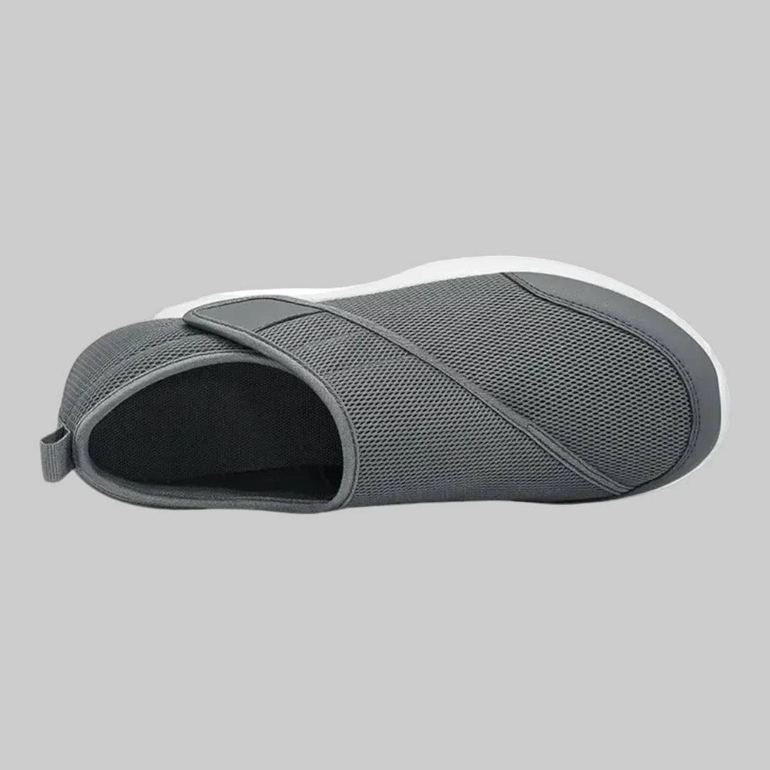 Ademende unisex klittenbandschoenen voor diabetes. Orthopedisch, lichtgewicht en bieden veel comfort.