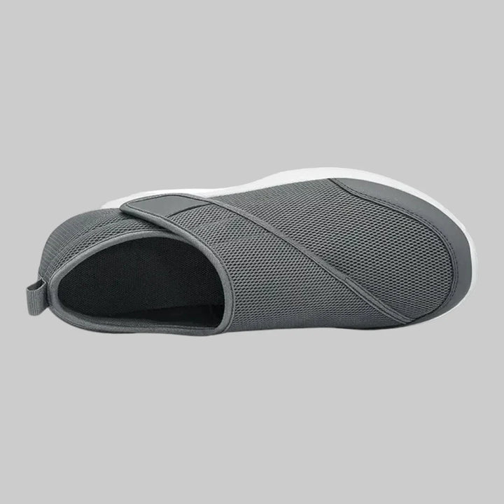 Ademende unisex klittenbandschoenen voor diabetes. Orthopedisch, lichtgewicht en bieden veel comfort.