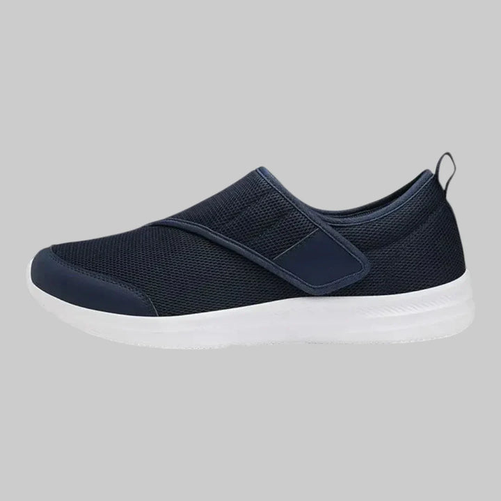 Comfortabele klittenbandschoenen, unisex model. Perfect voor diabetespatiënten met brede voeten.