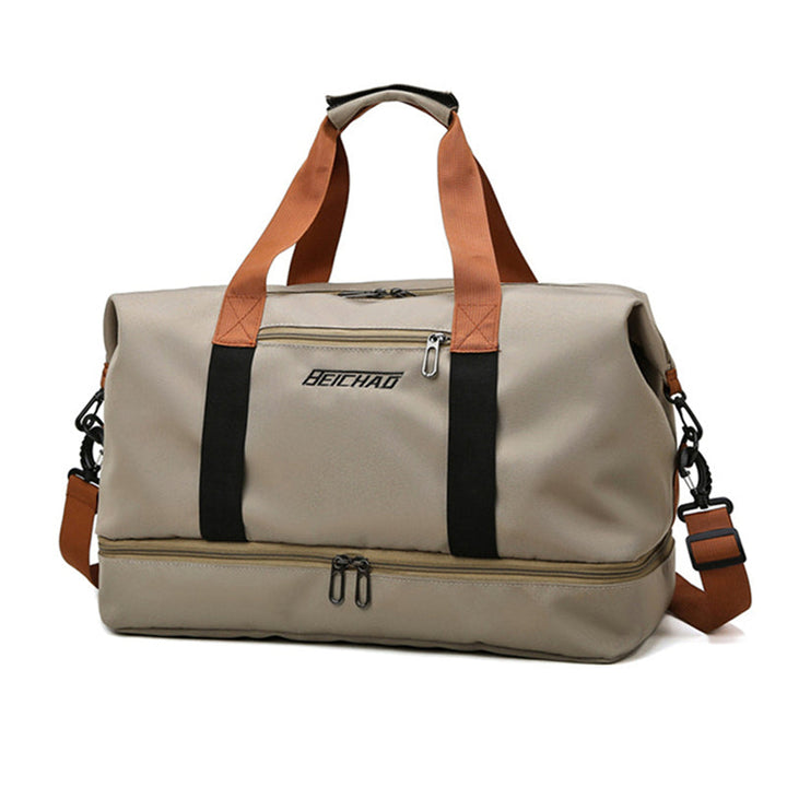 Aurora Wonen veelkleurige reistas, unisex model, ideaal voor reizen en sport, met handige vakken.