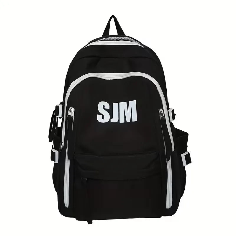 Functionele rugzak met veel vakken, ideaal als schooltas en dagrugzak. Voor unisex gebruik.