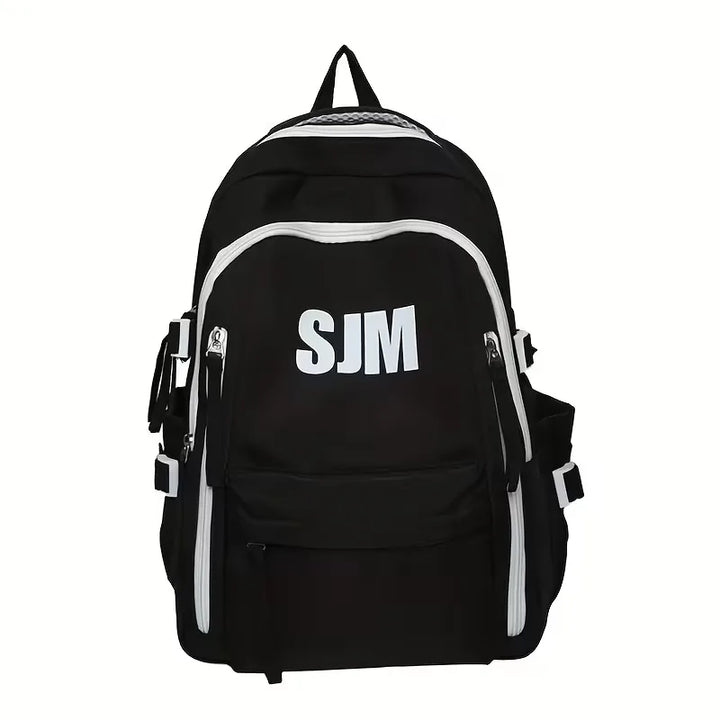 Functionele rugzak met veel vakken, ideaal als schooltas en dagrugzak. Voor unisex gebruik.