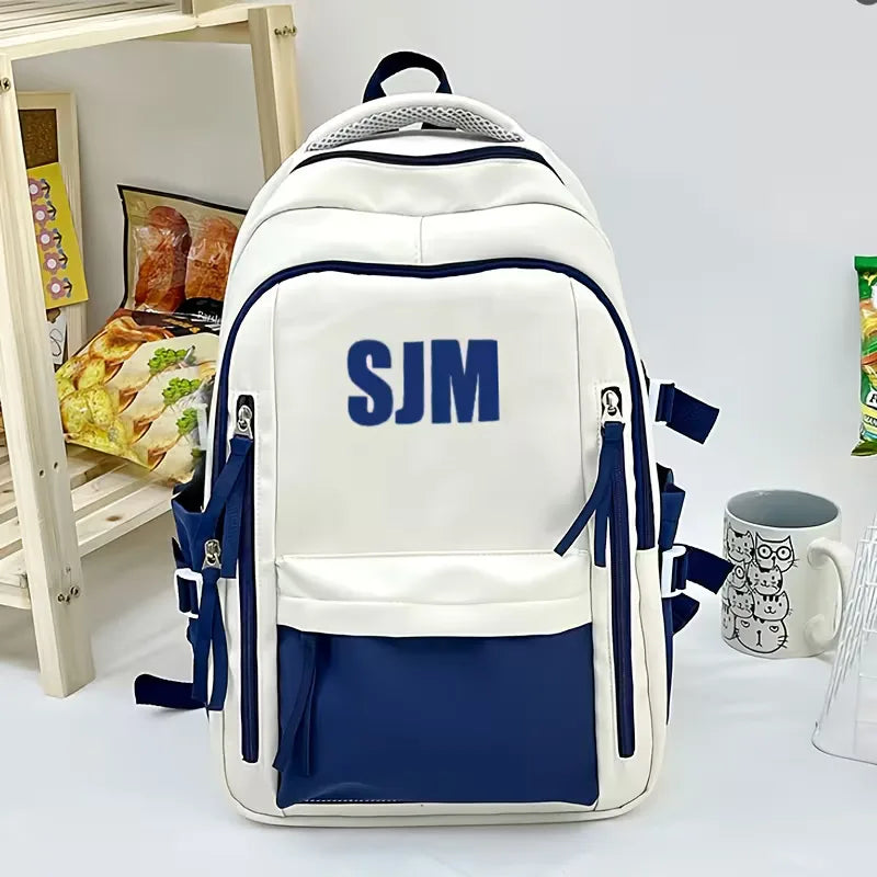 Stijlvolle dagrugzak voor studenten. Verstelbaar en comfortabel, perfect als schooltas voor boeken.