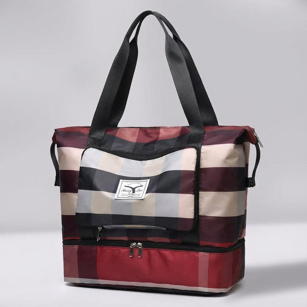 Bagloria unisex weekendtas met ruim hoofdvak en handig bodemvak, ideaal voor al je reisaccessoires.