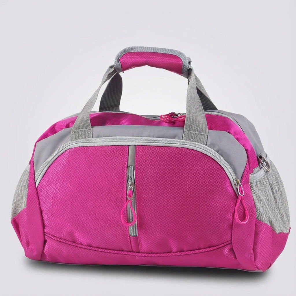 Draagbare en lichtgewicht unisex reistas, geschikt als handbagage, comfortabel te dragen.