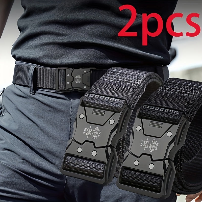 Stevige ademende nylon riem, ideaal voor sportkleding en tactische doeleinden.